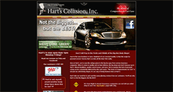 Desktop Screenshot of hartscollision.com